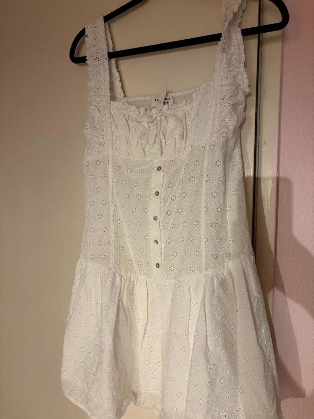 Frankie’s Bikinis Christa Square Neck Mini Dress - Picture 2 of 2